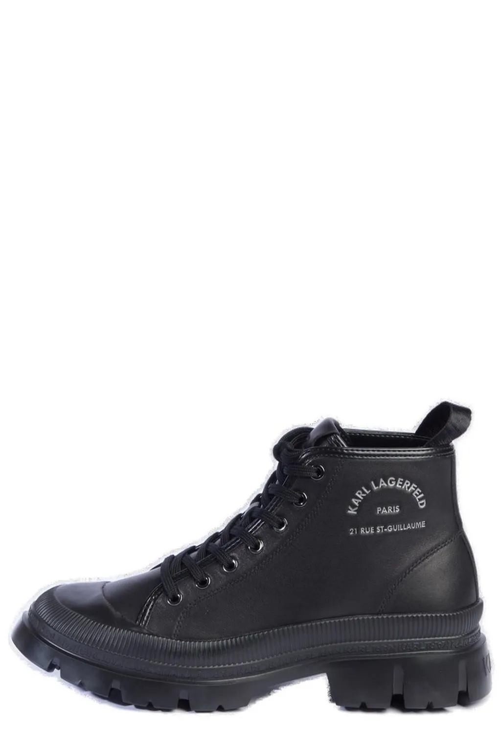 Karl Lagerfeld Chunky Lace-Up Boots