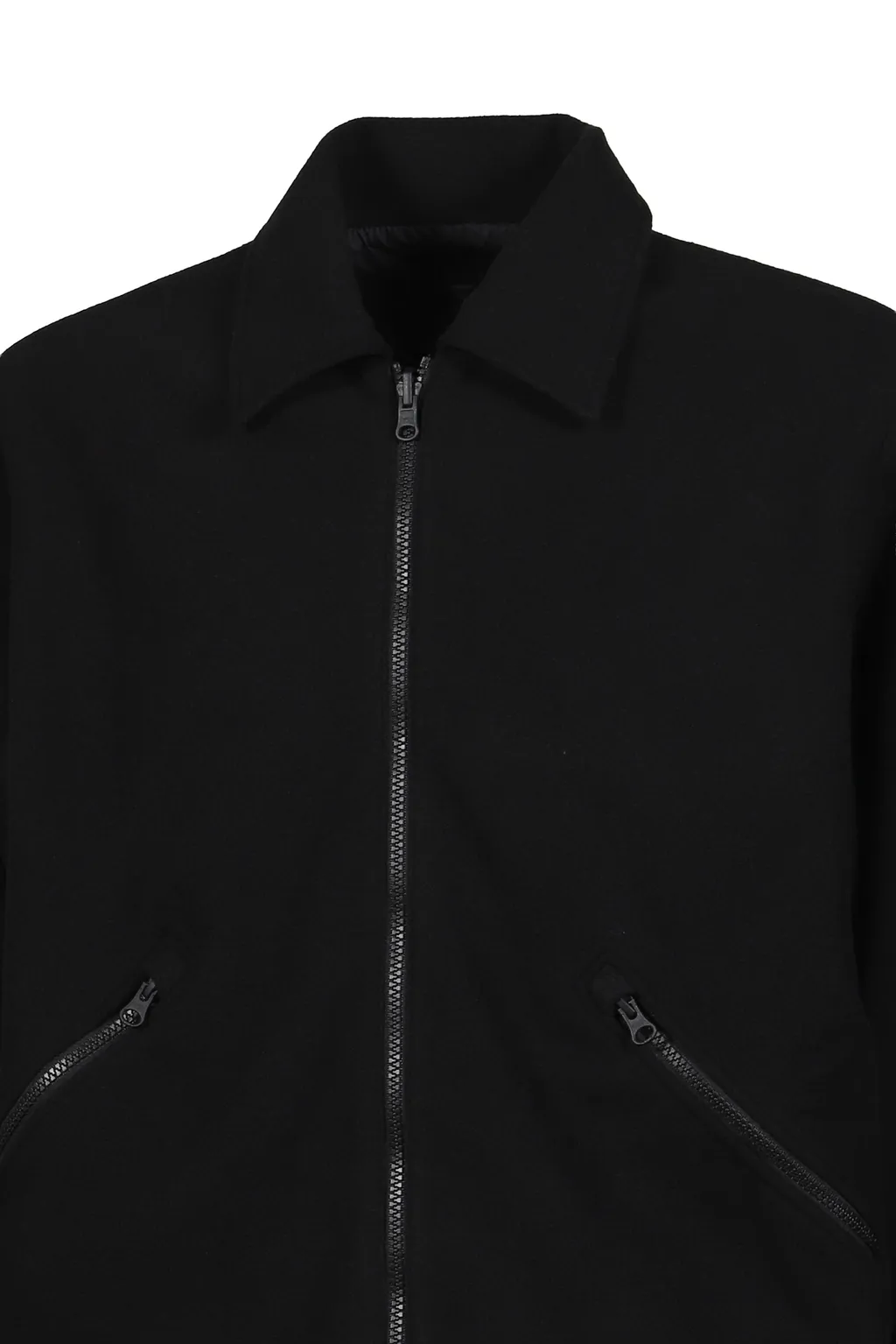 Polartec Collar Reversible Fleece / Blk