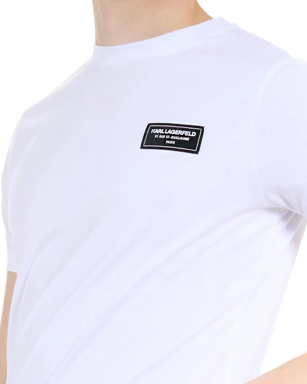 Karl Lagerfeld Logo Patch T-Shirt