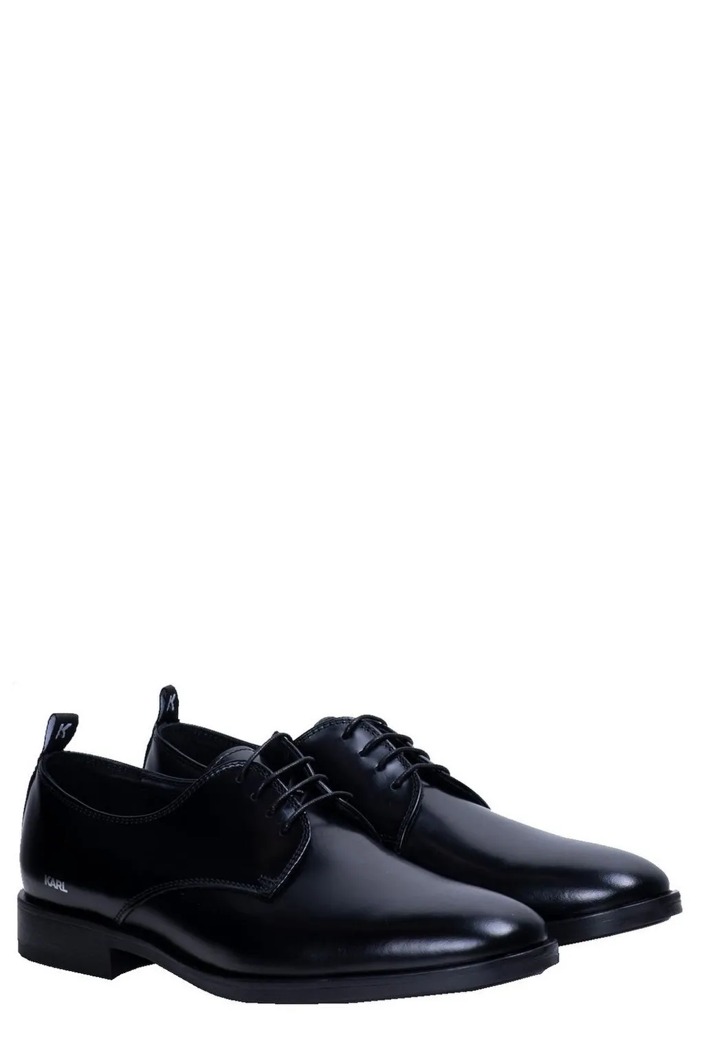 Karl Lagerfeld Round-Toe Lace-Up Shoes