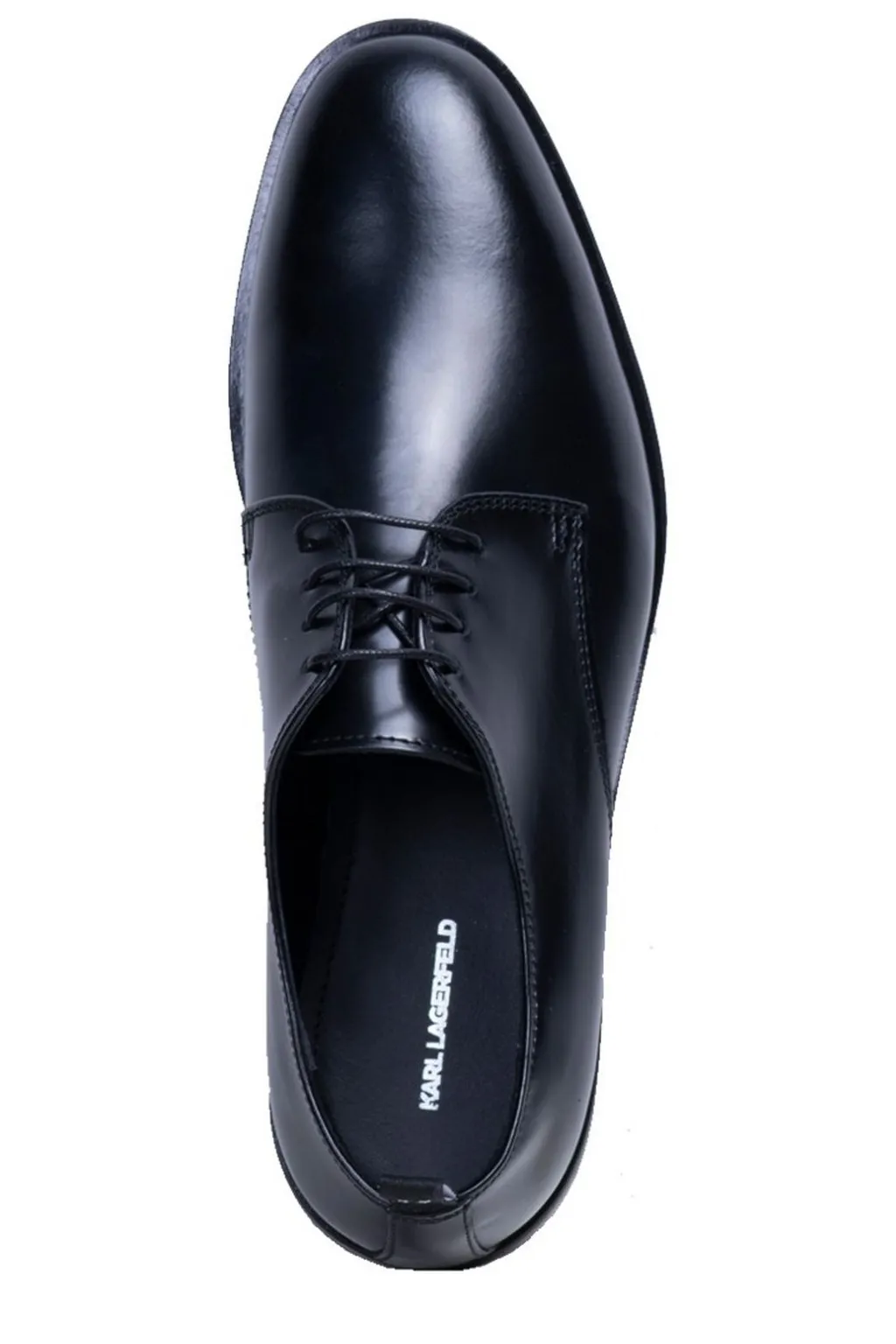 Karl Lagerfeld Round-Toe Lace-Up Shoes