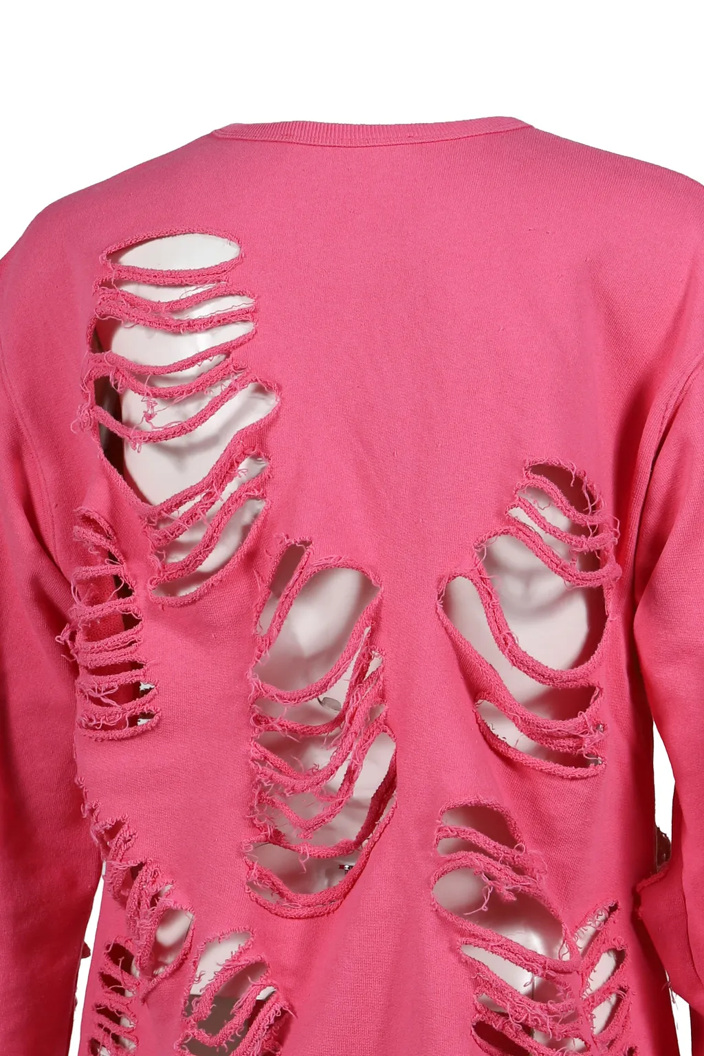 Distressed Crewneck / Pnk