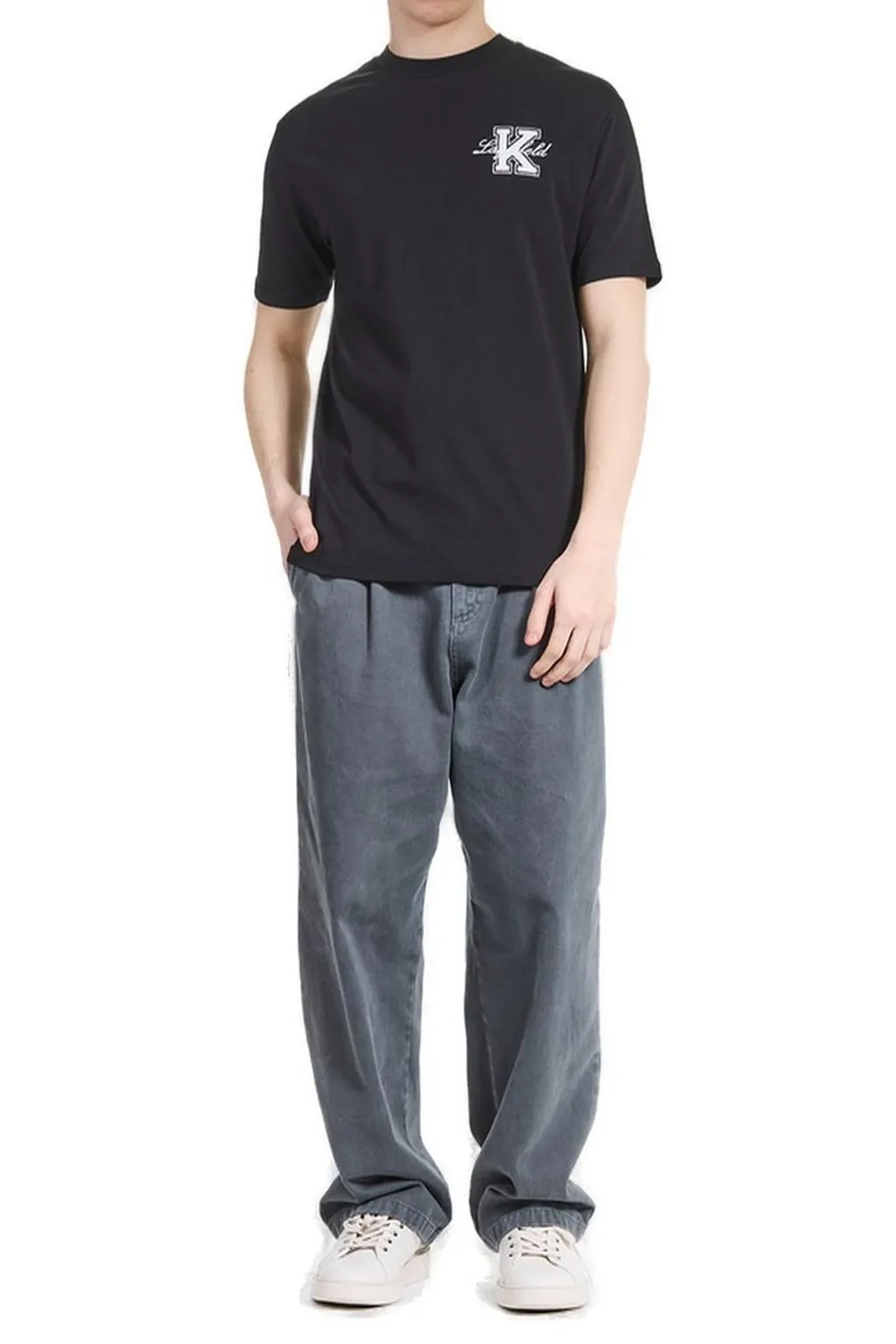 Karl Lagerfeld Logo Printed T-Shirt