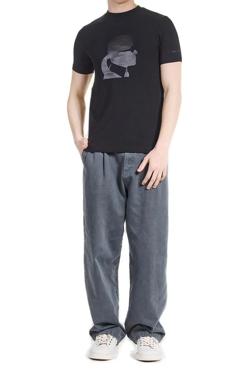 Karl Lagerfeld Ikon Printed T-Shirt