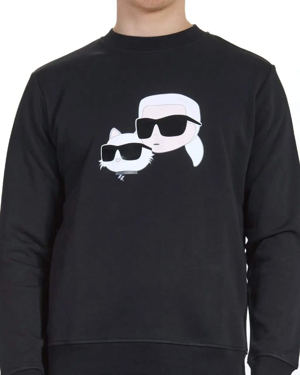 Karl Lagerfeld Ikon Printed Sweater