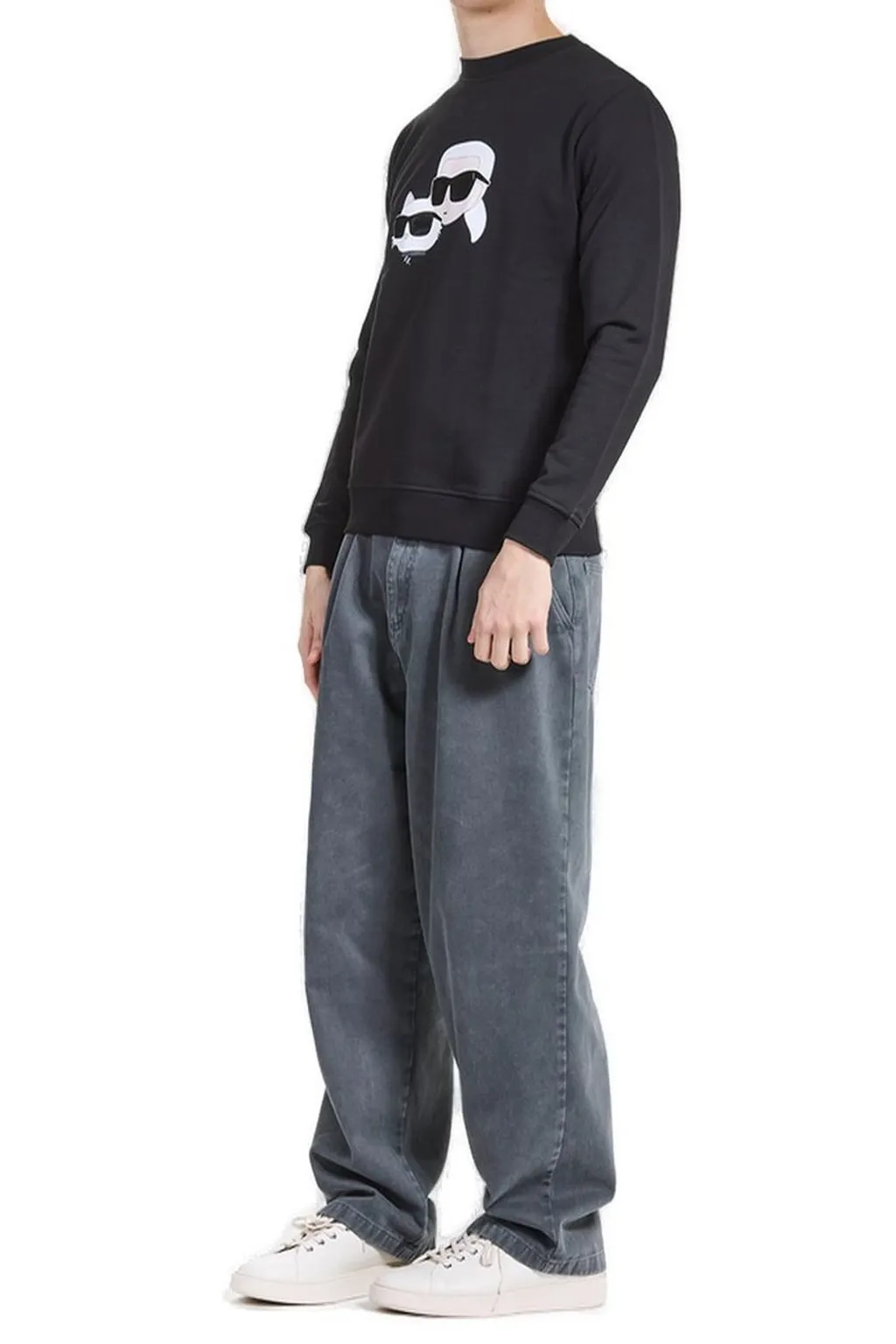 Karl Lagerfeld Ikon Printed Sweater