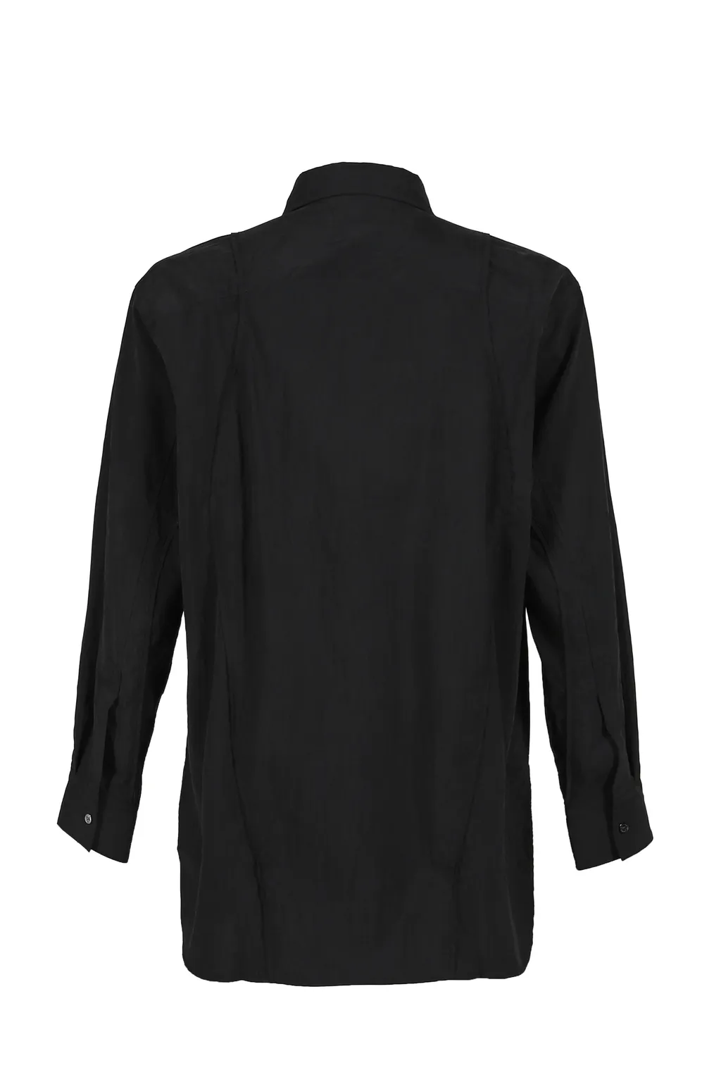 Split Cut Shirt / Black