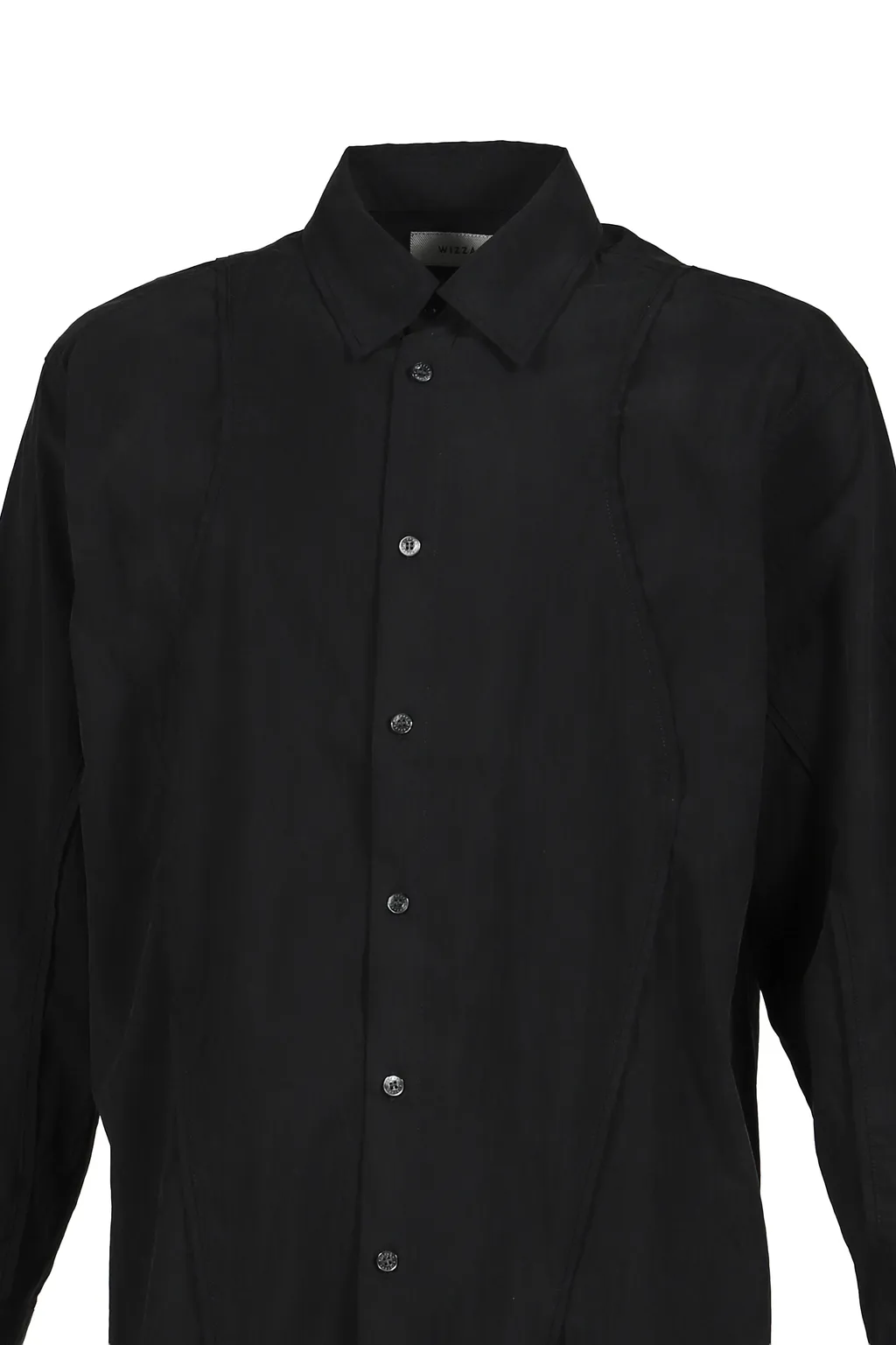 Split Cut Shirt / Black