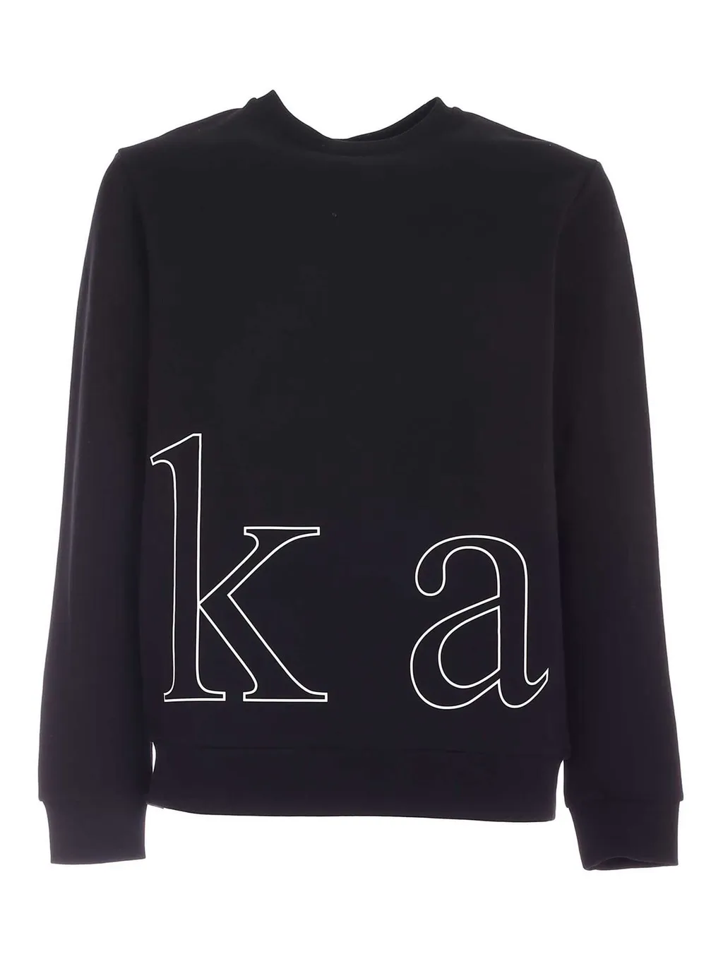 Karl Lagerfeld Karl Printed Crewneck Sweatshirt