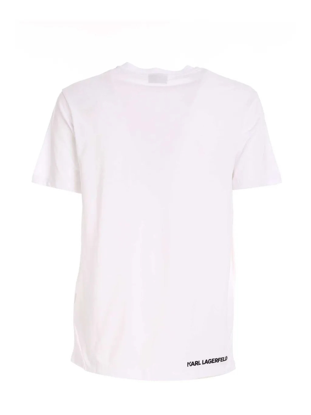 Karl Lagerfeld Karl Printed Crewneck T-Shirt