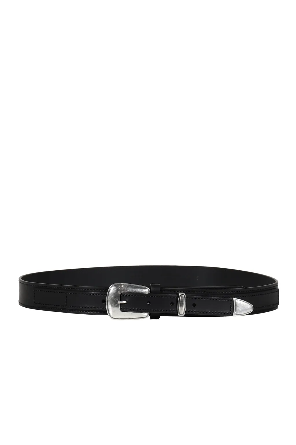 Minimal Western Belt / Black