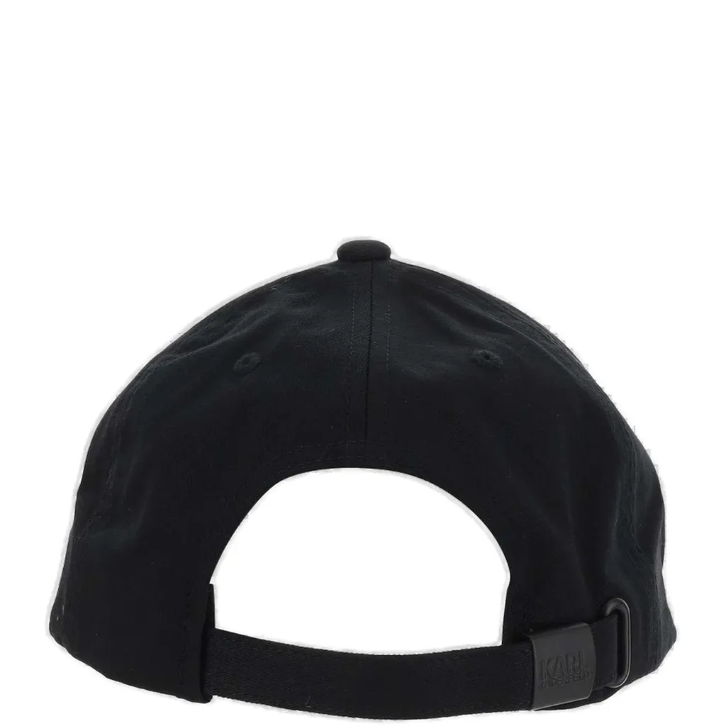 Karl Lagerfeld Logo Printed Baseball Cap