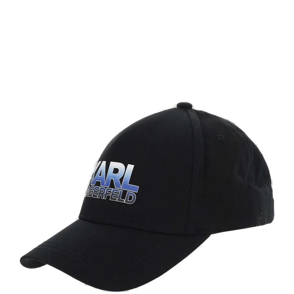 Karl Lagerfeld Logo Printed Baseball Cap