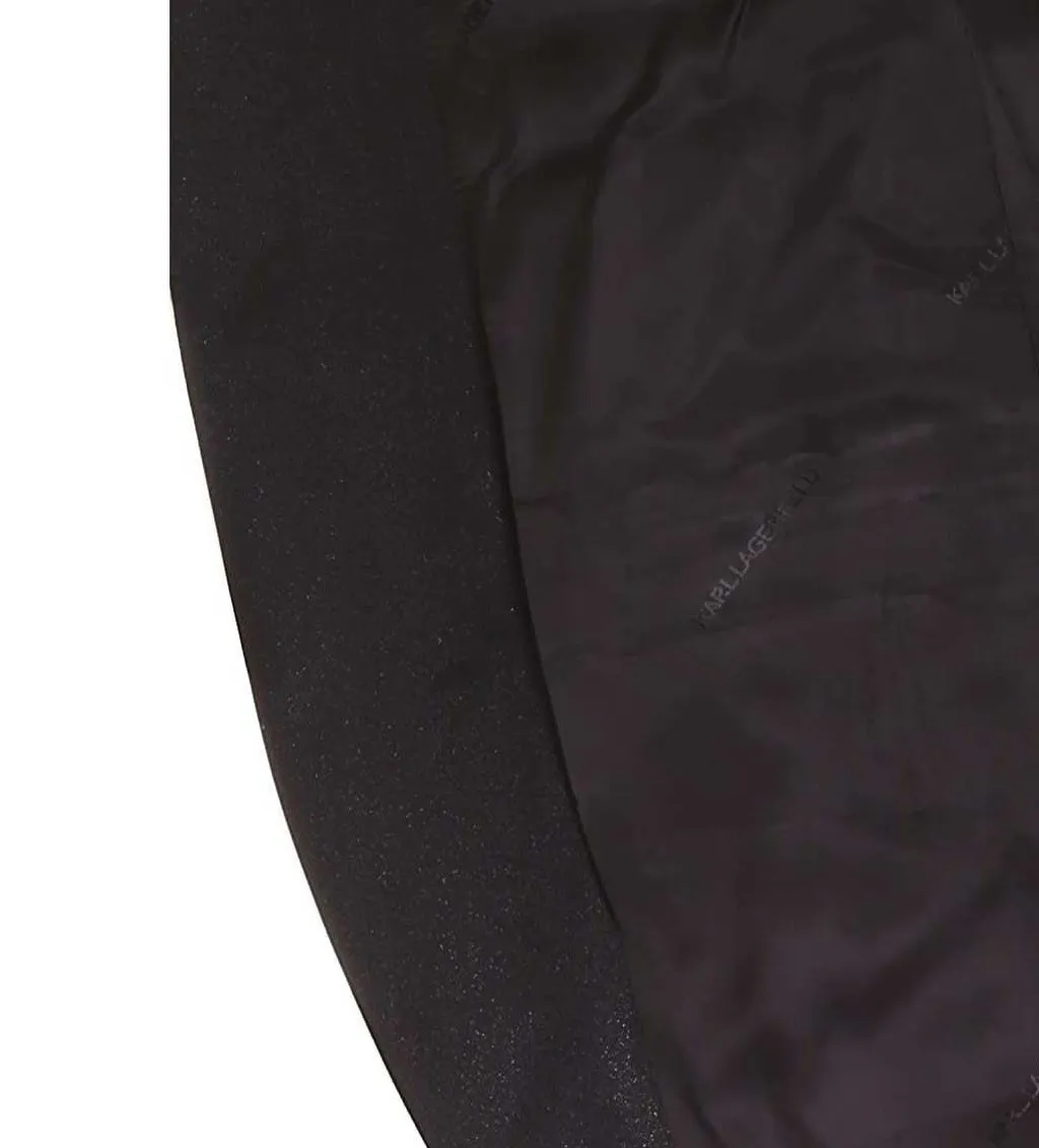 Karl Lagerfeld Single-Breasted Tailored Blazer