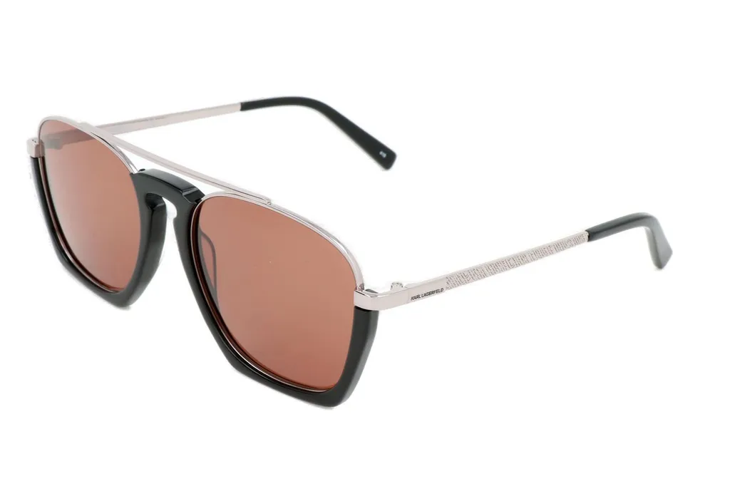 Karl Lagerfeld Geometric Frame Sunglasses