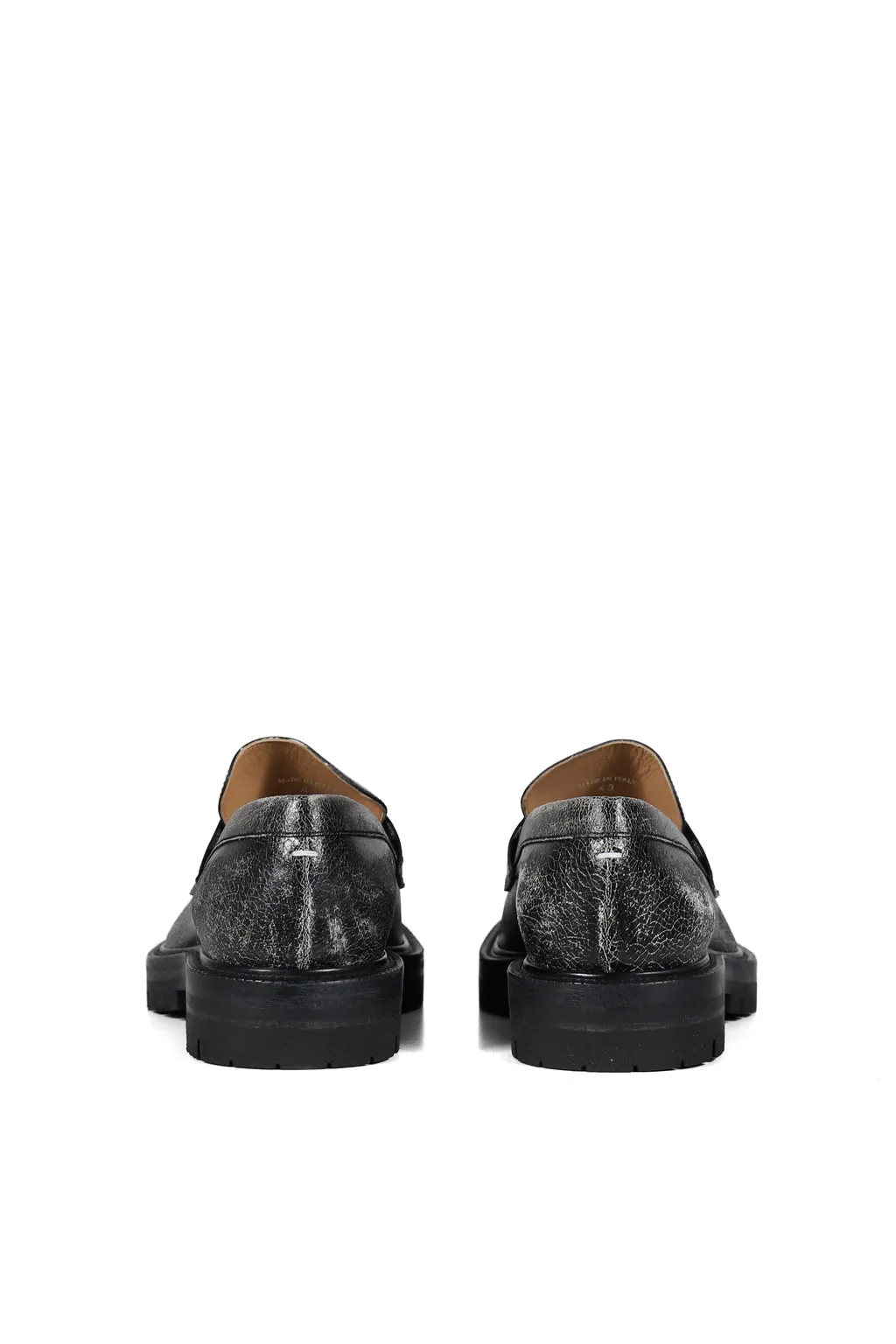 Tabi County Loafer / Black Wht