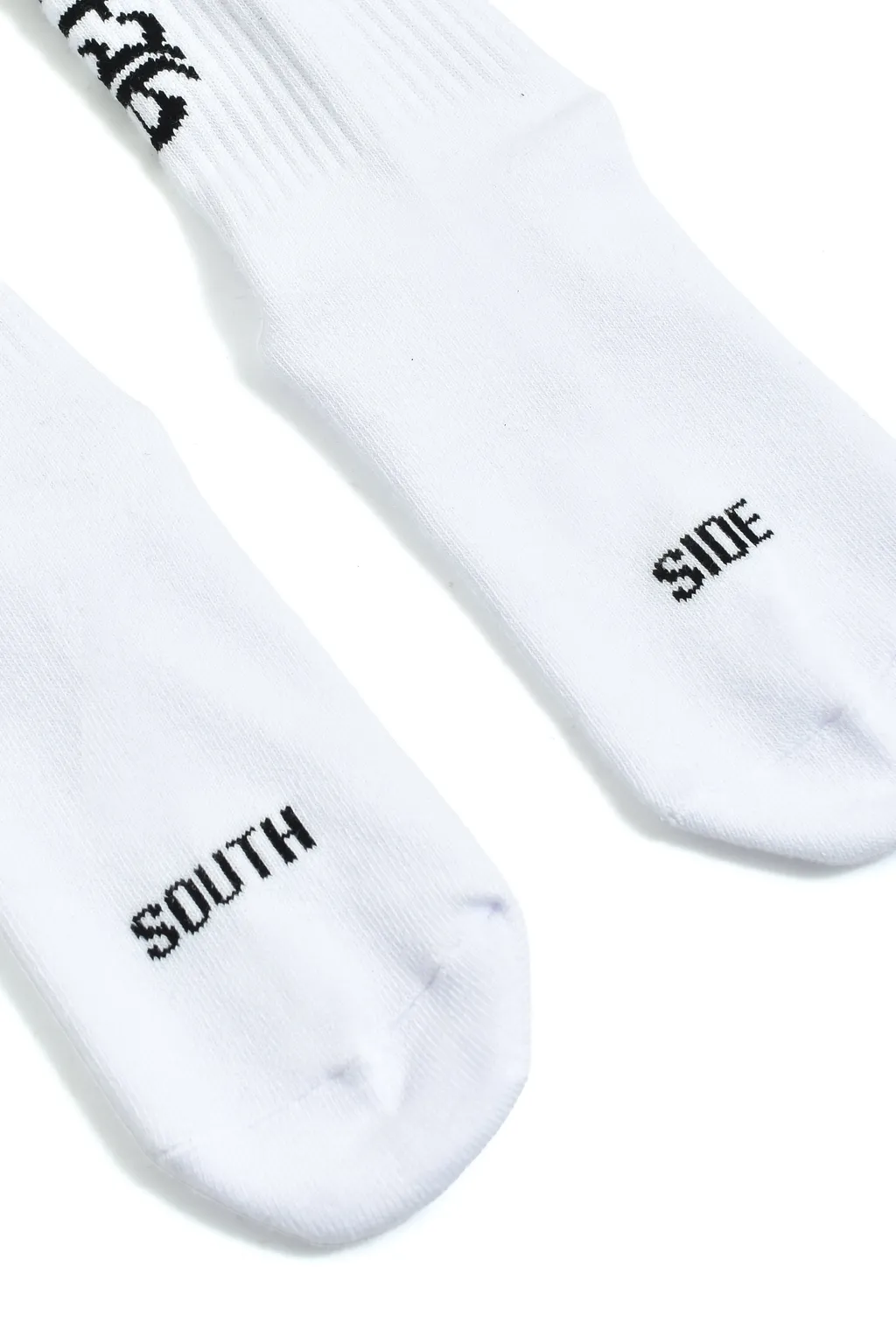 Old English Logo Socks 2Pack / Blk&Amp;Wht