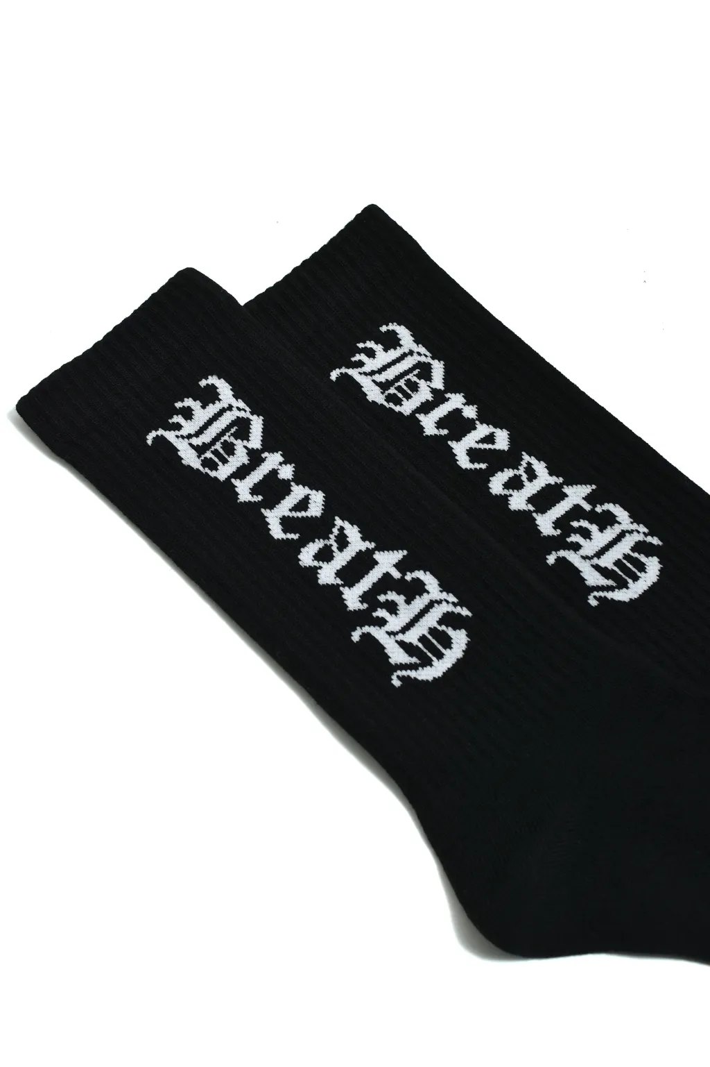 Old English Logo Socks 2Pack / Blk&Amp;Wht