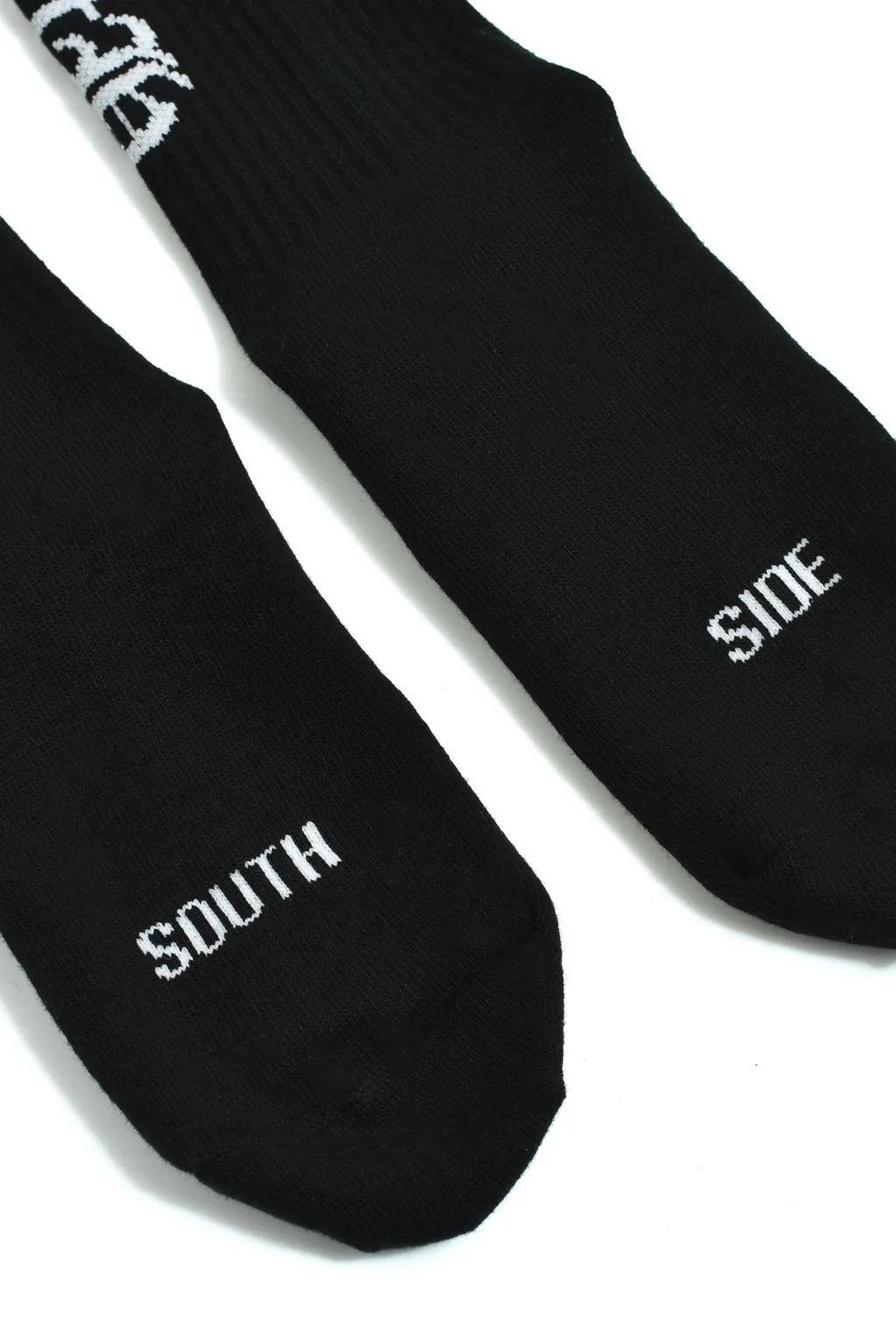 Old English Logo Socks 2Pack / Blk&Amp;Wht