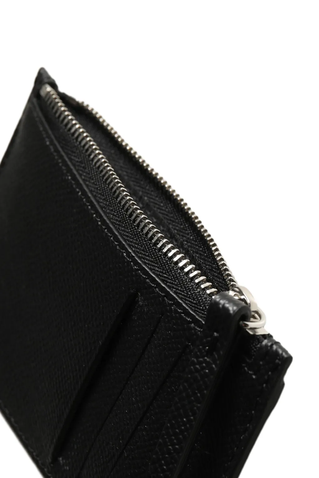 Card Holder Zip New / Black
