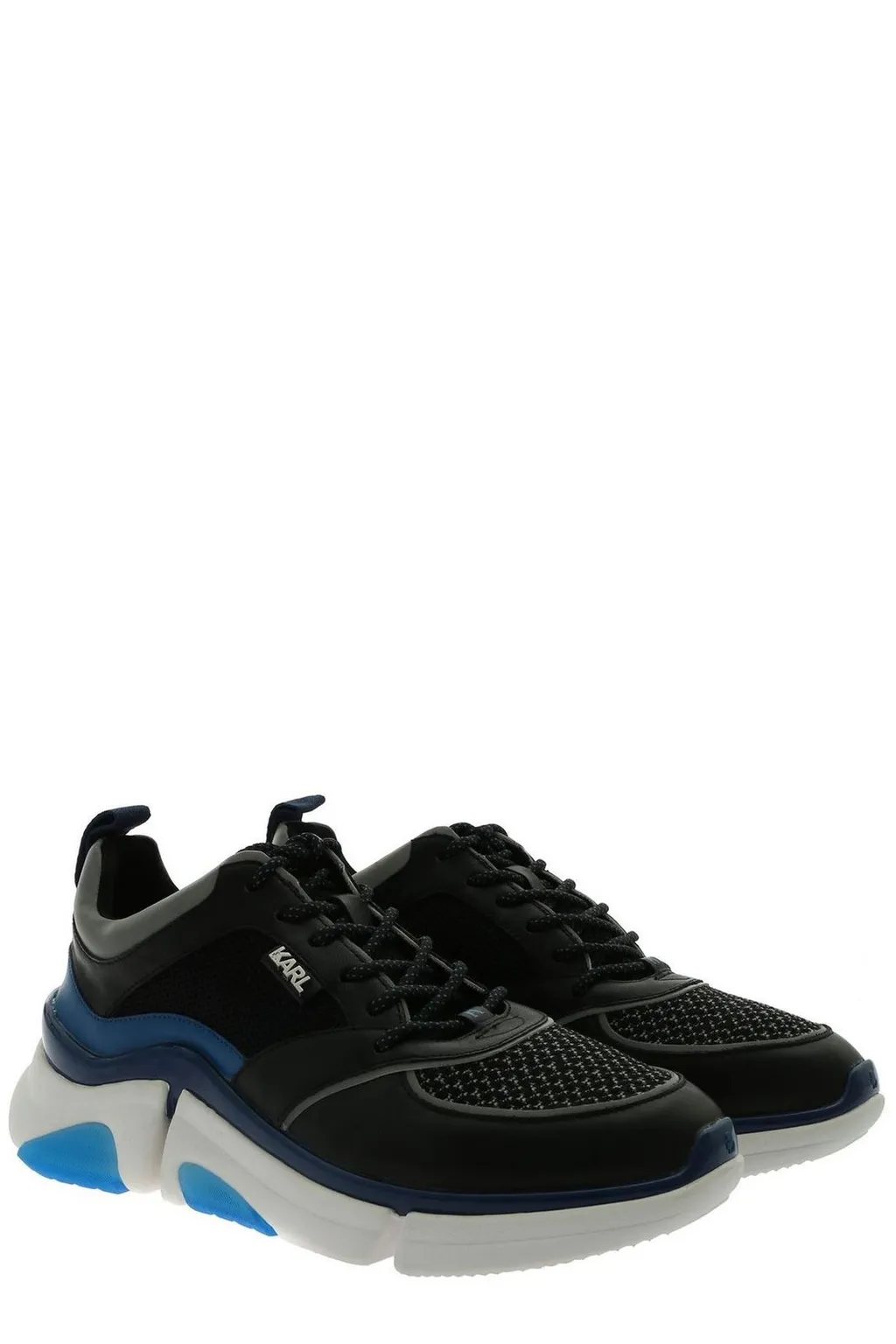 Karl Lagerfeld Mesh Lace-Up Sneakers