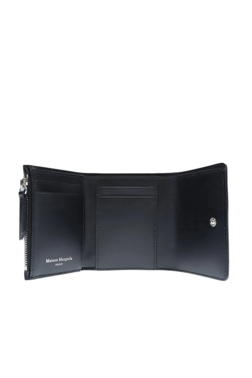 Wallet Clip 3 With Zip / Black