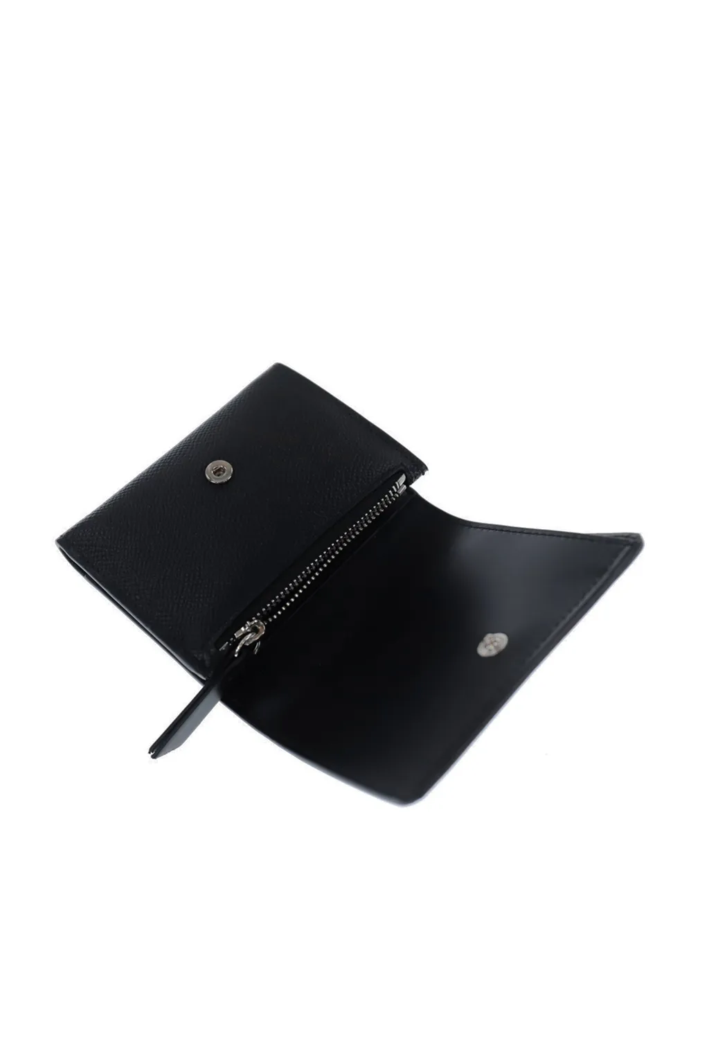 Wallet Clip 3 With Zip / Black