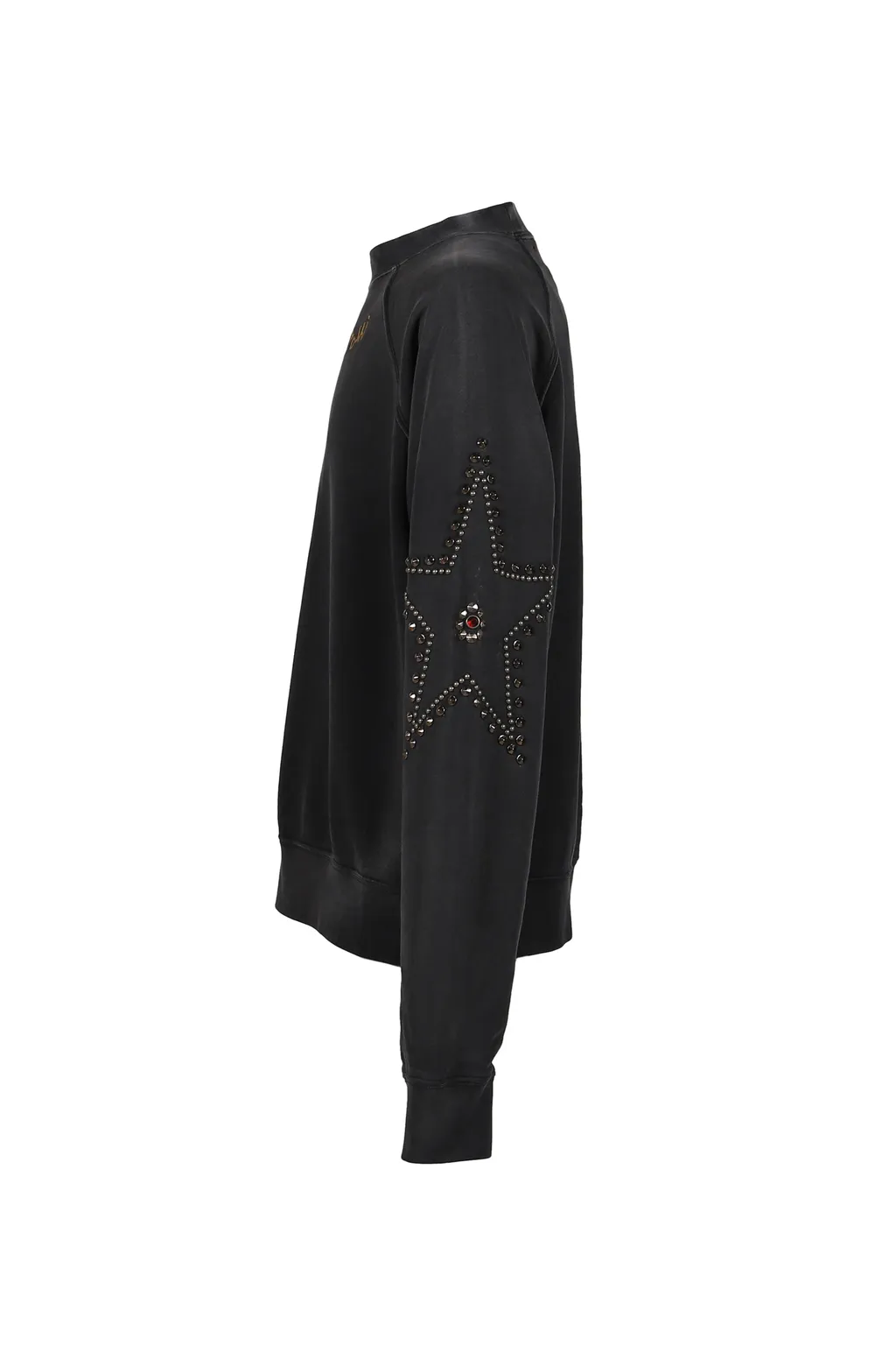 Star Studded Crewneck / Black