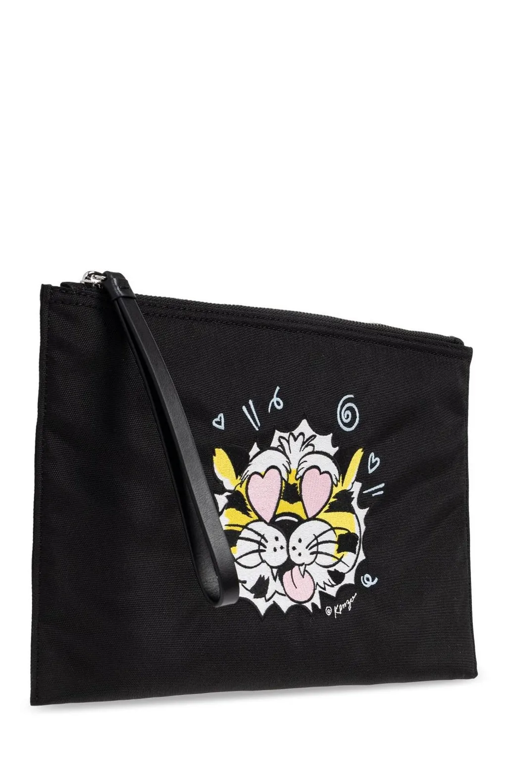 Kenzo Kenzo Wild Tiger Large Clutch Bag