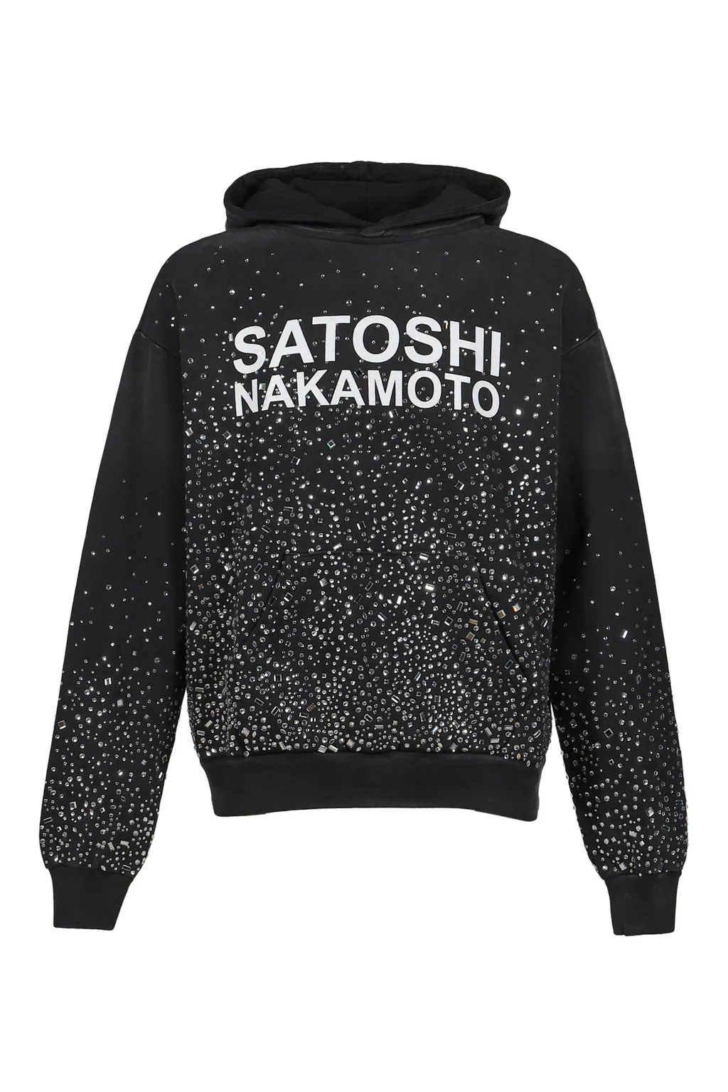 Shattered Glass Hoodie / Black