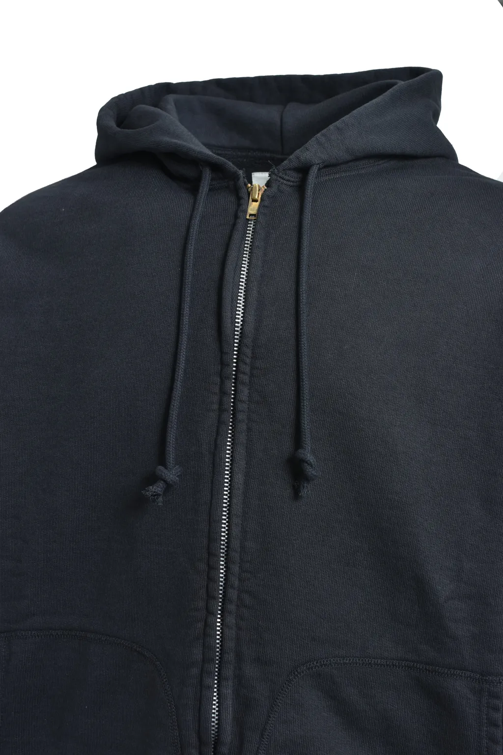 Zip Hoodie / Black