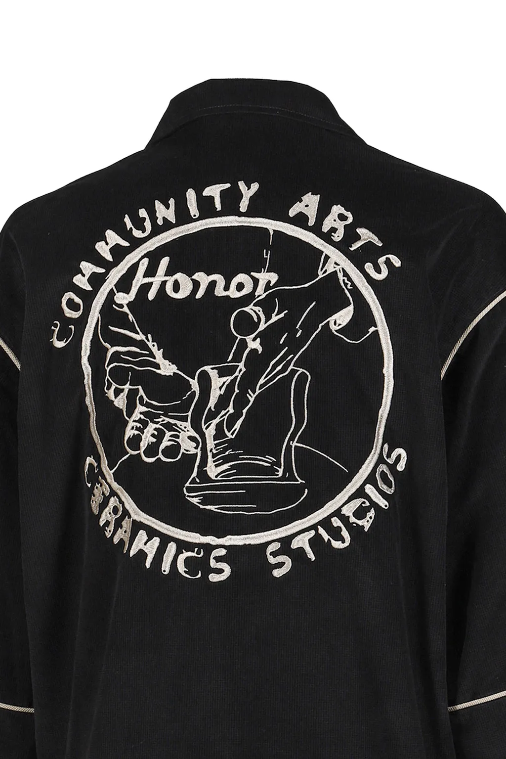 Piping Track Jacket / Black