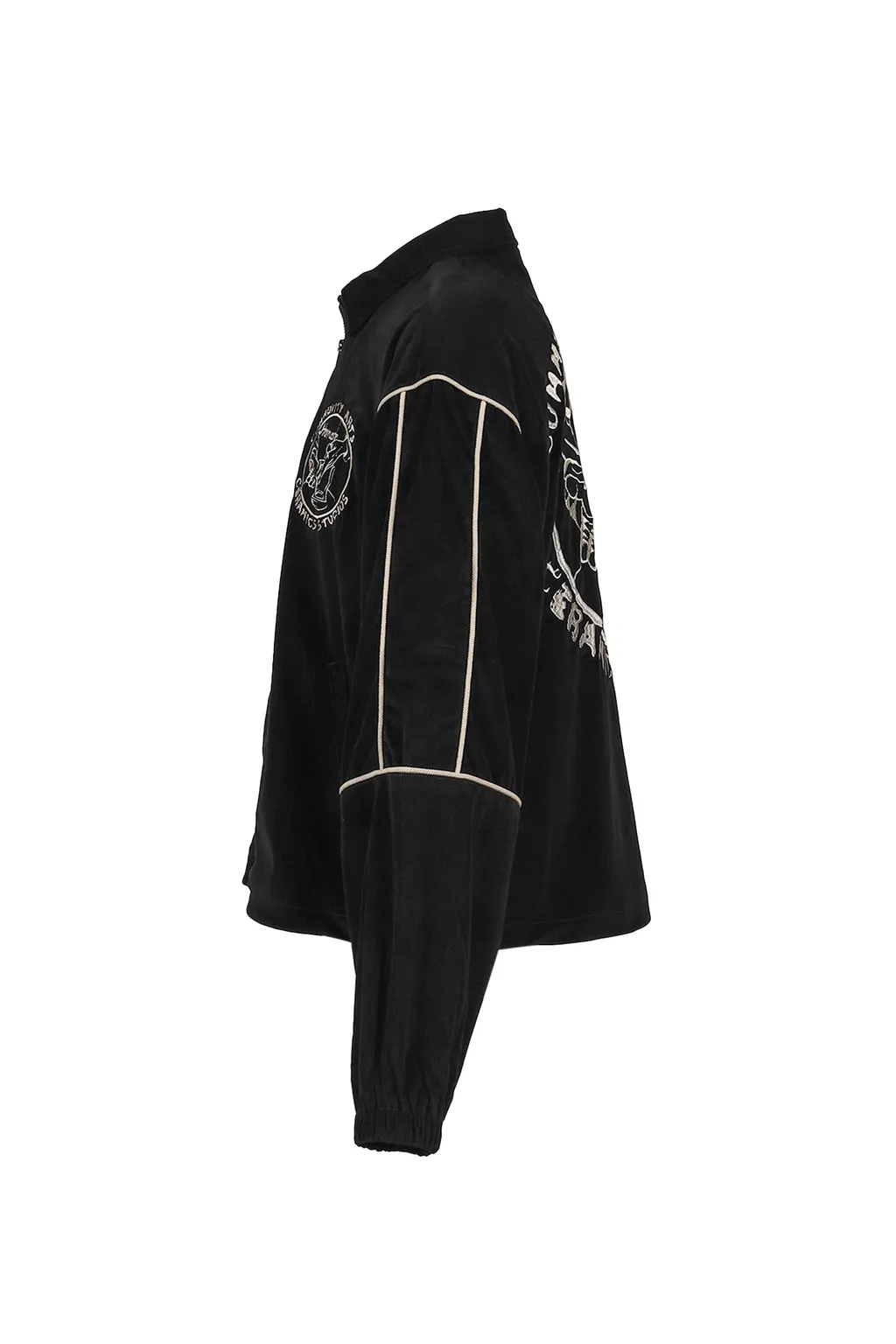 Piping Track Jacket / Black