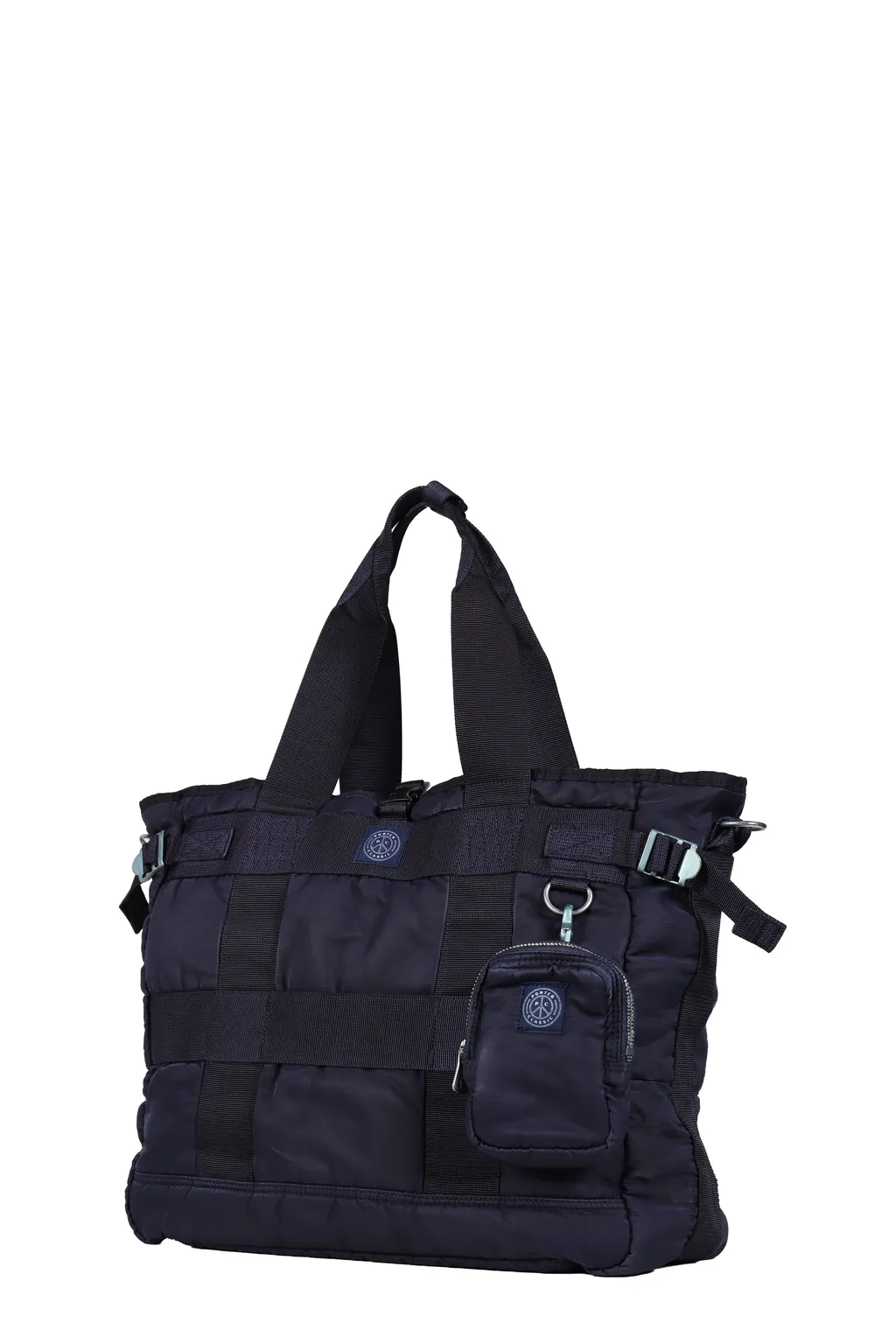 Super Nylon Tote Bag / Blu