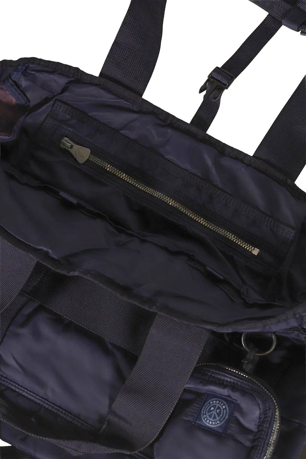 Super Nylon Tote Bag / Blu