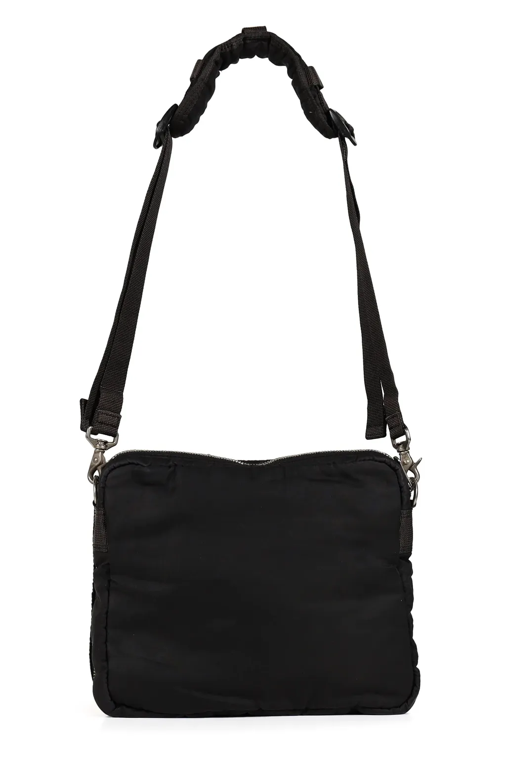 Super Nylon Simple Shoulder Bag / Blk