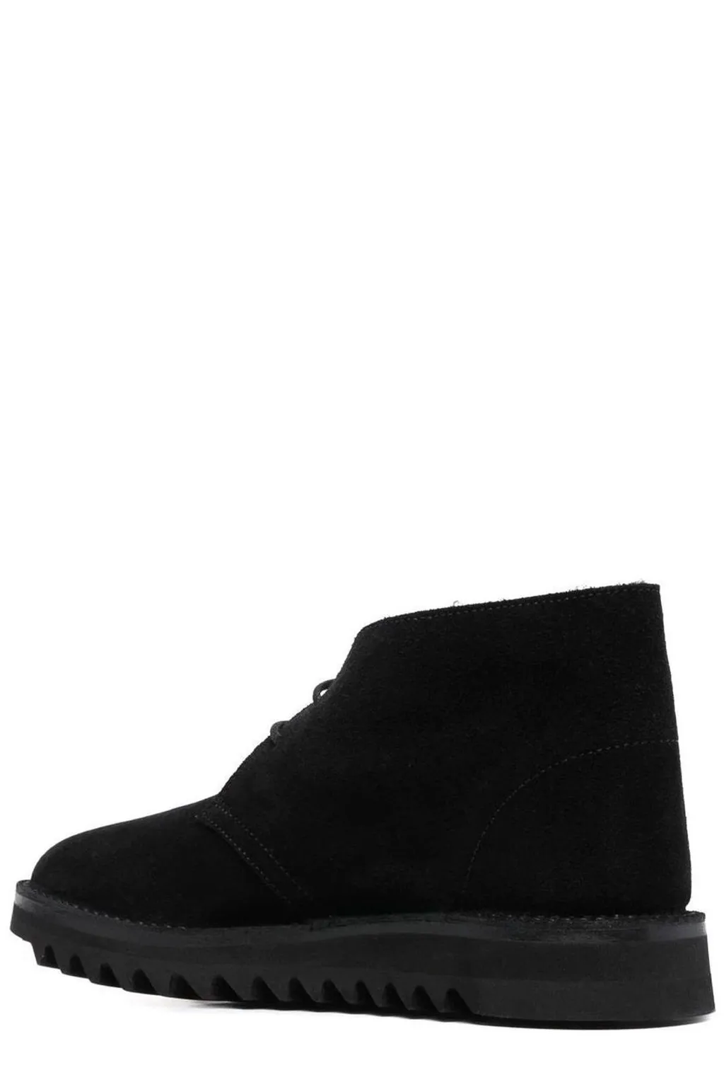 Kenzo Logo Embossed Lace-Up Boots