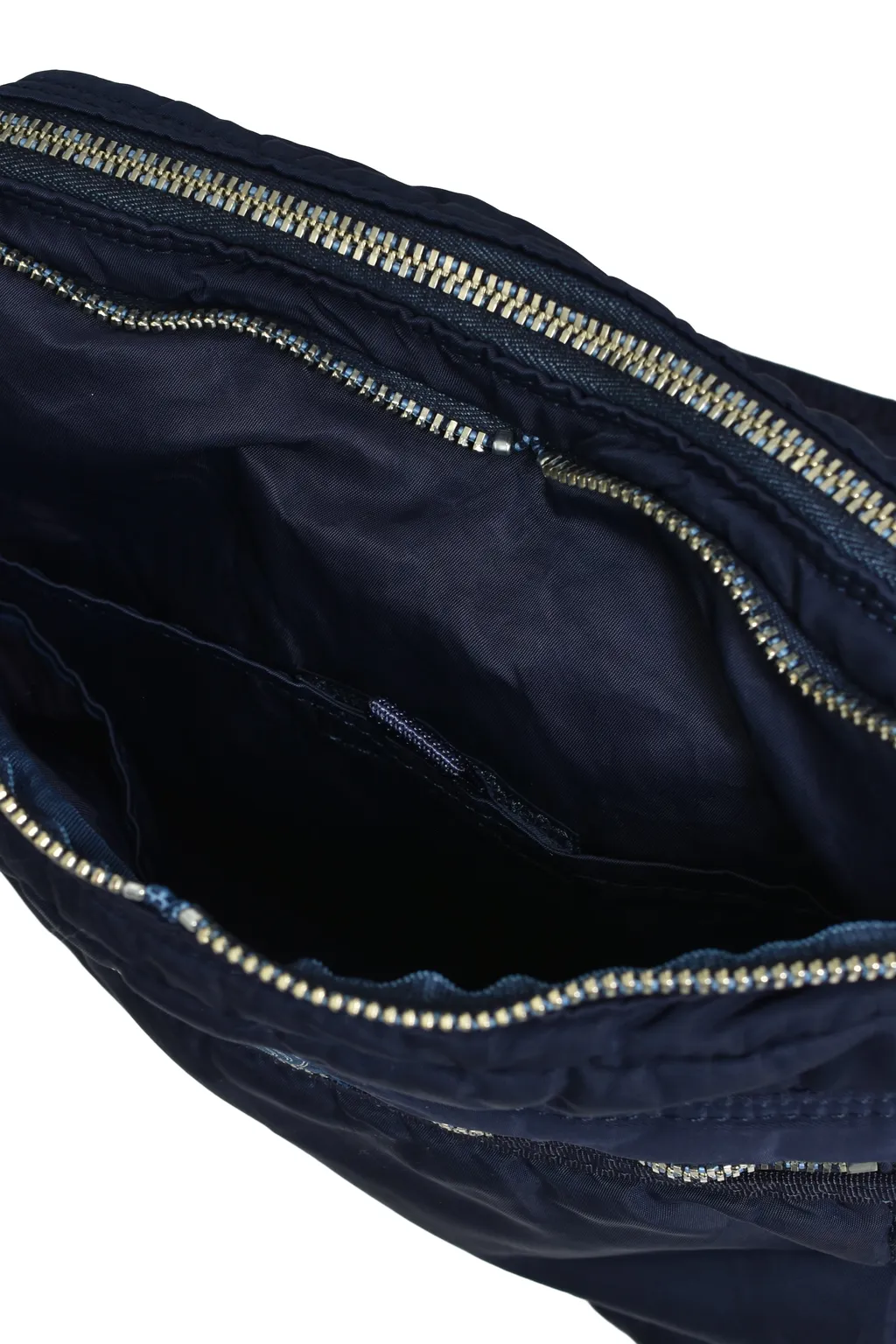 Super Nylon Simple Shoulder Bag / Blu