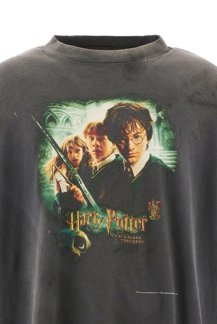 Hp_Ss Tee/Chamber Of Scrt/Blk / Blk