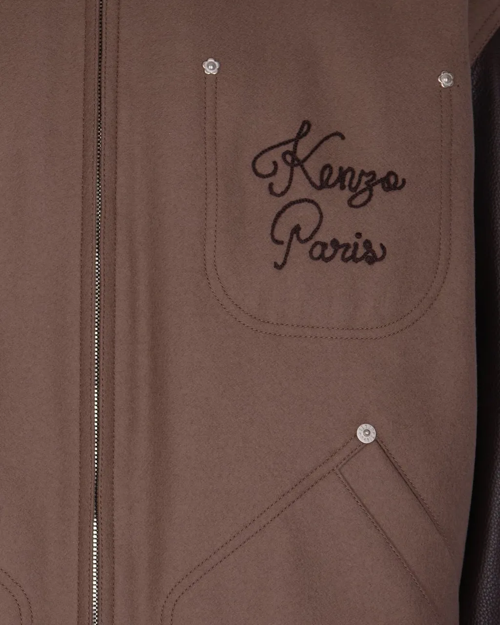 Kenzo Paris Chainstitch Zipped Jacket