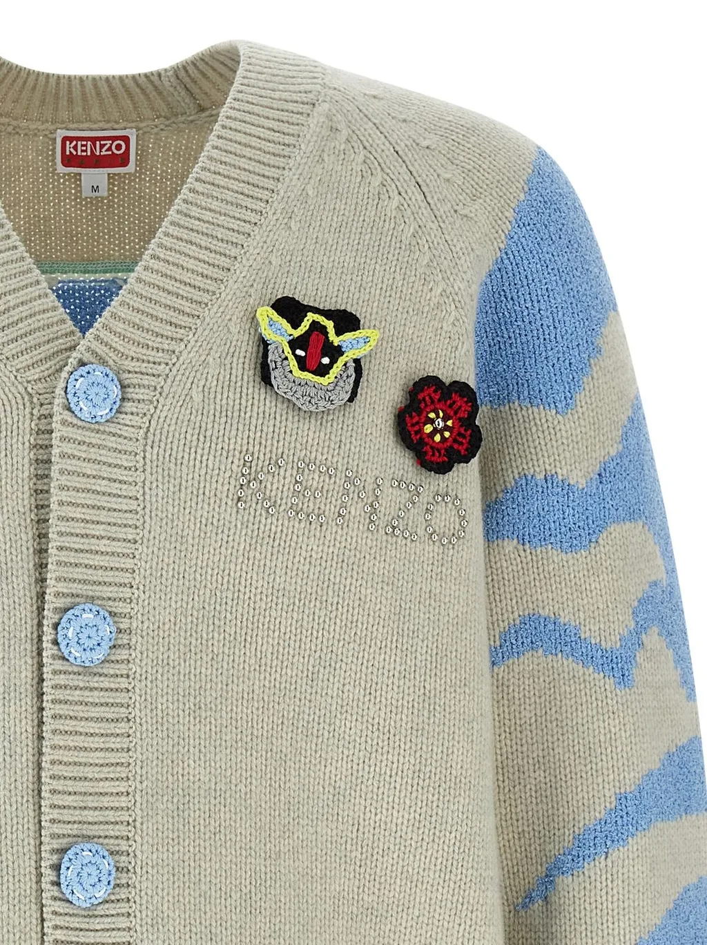 Kenzo Pachinko Embroidered Cardigan