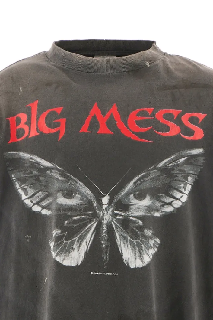Ss Tee/Big Mess/Blk