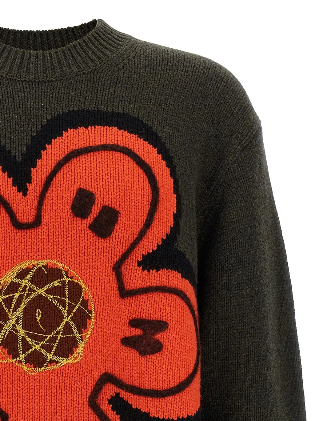 Kenzo X Futura 2000 Embroidered Knitted Jumper