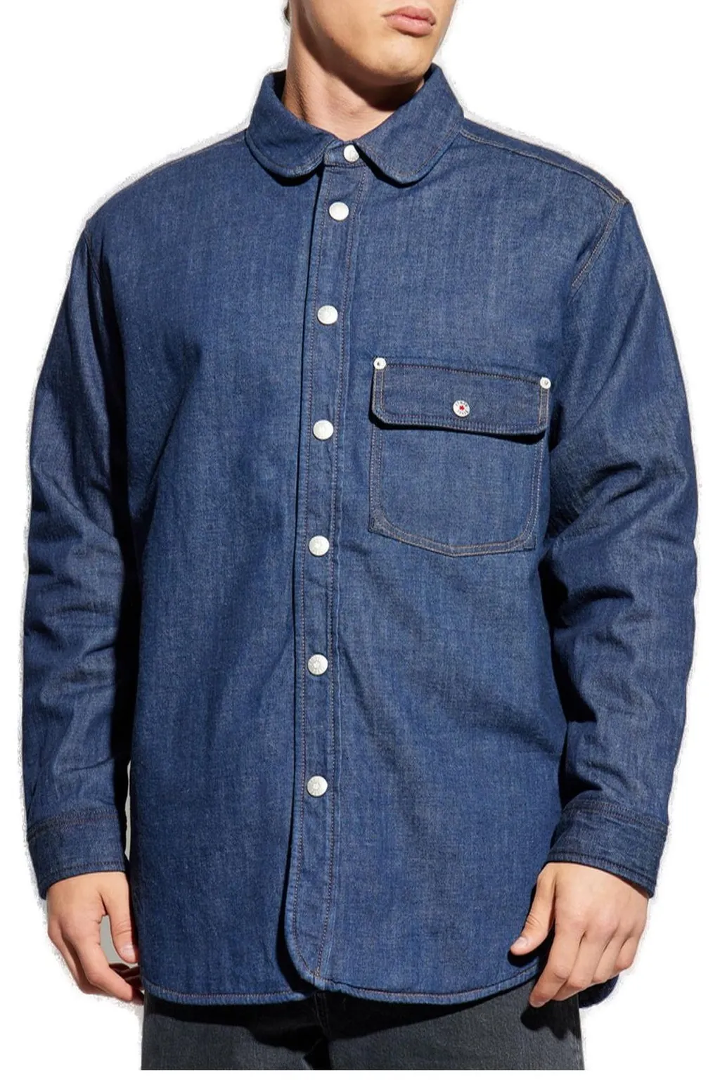 Kenzo Padded Japanese Denim Overshirt