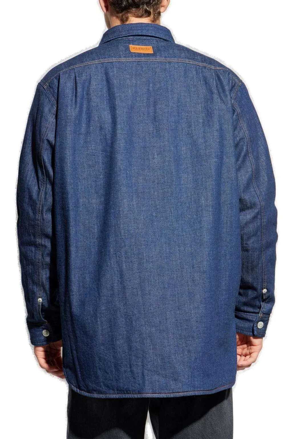 Kenzo Padded Japanese Denim Overshirt