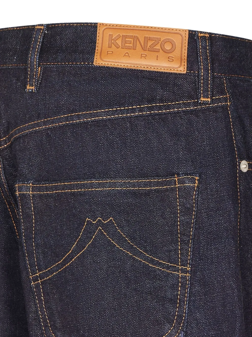 Kenzo Turn-Up Hem Jeans