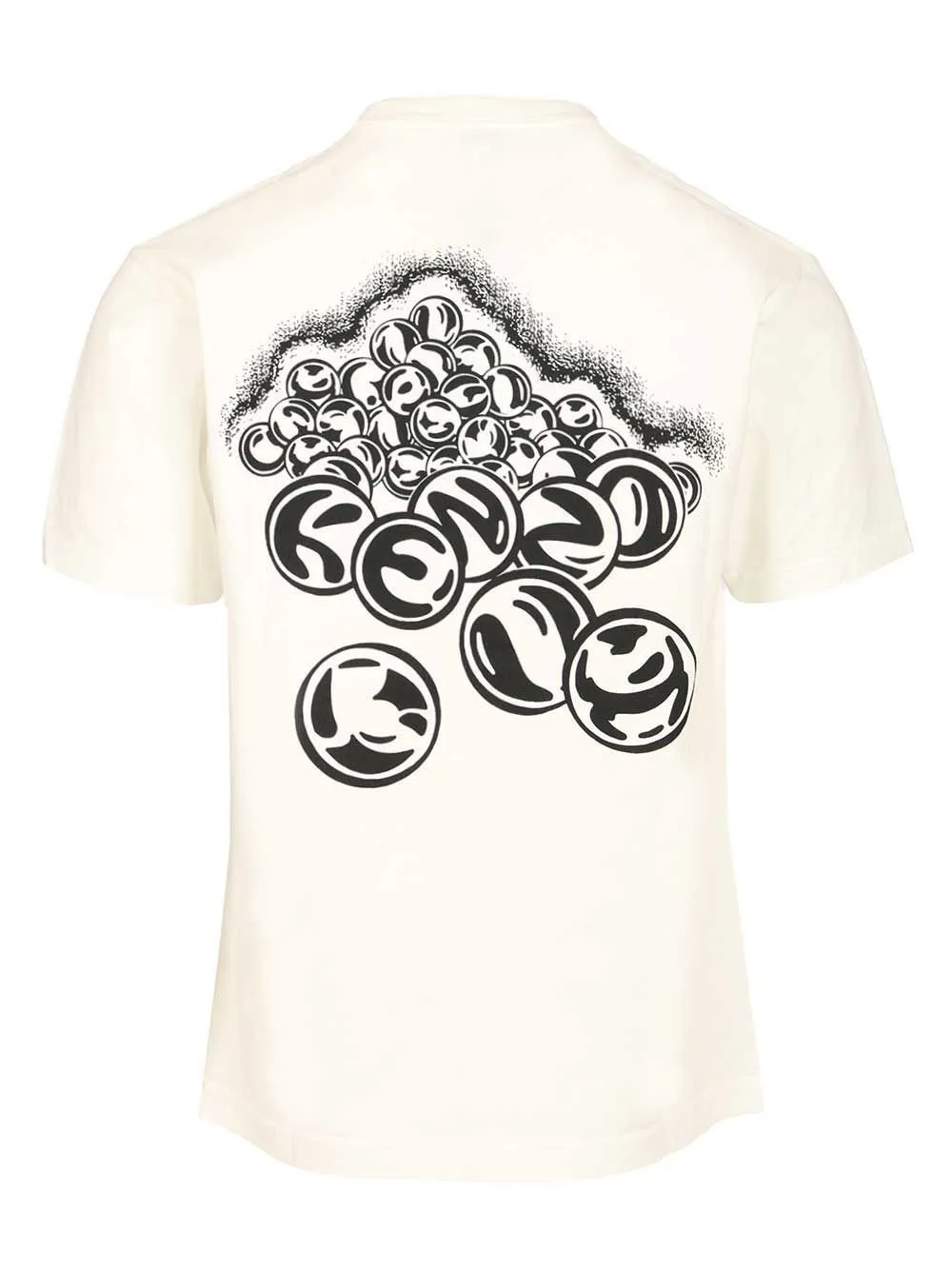 Kenzo Logo Printed Crewneck T-Shirt
