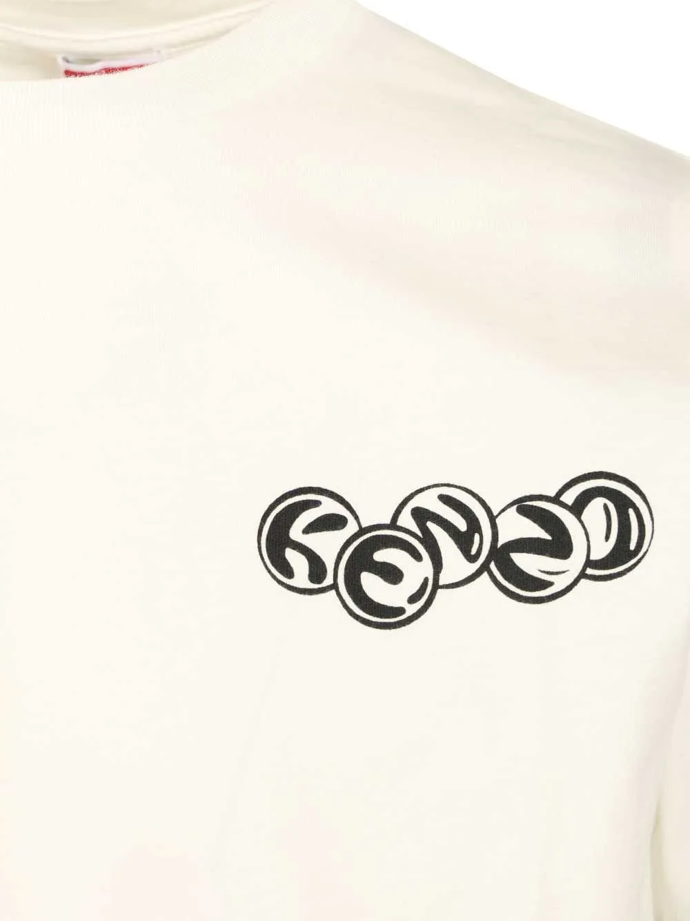 Kenzo Logo Printed Crewneck T-Shirt