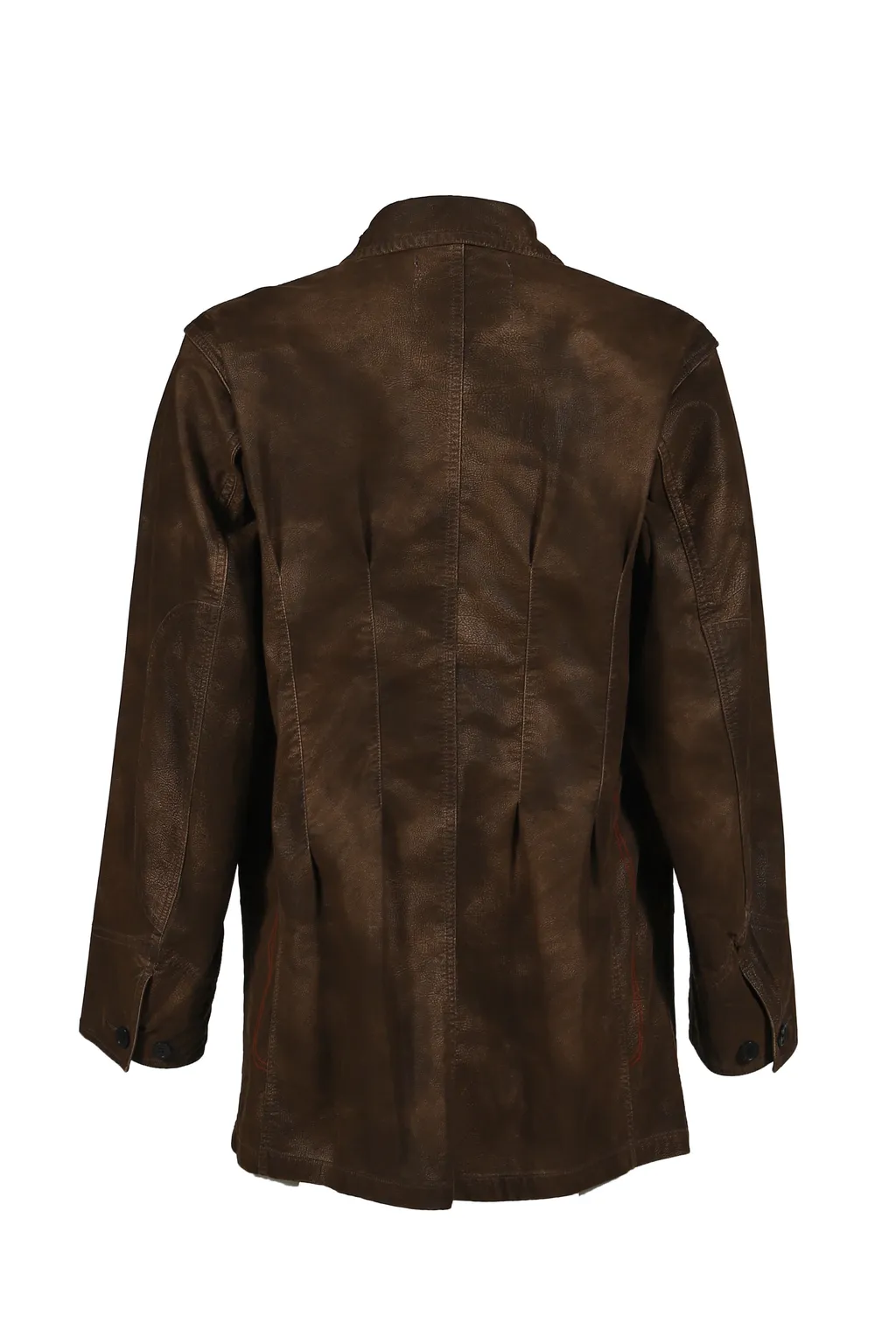 Artificial Leather Hunting Jacket / Brw