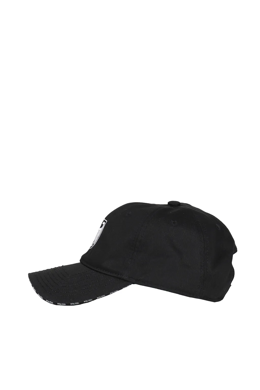 Polizei Cap / Black / Wht